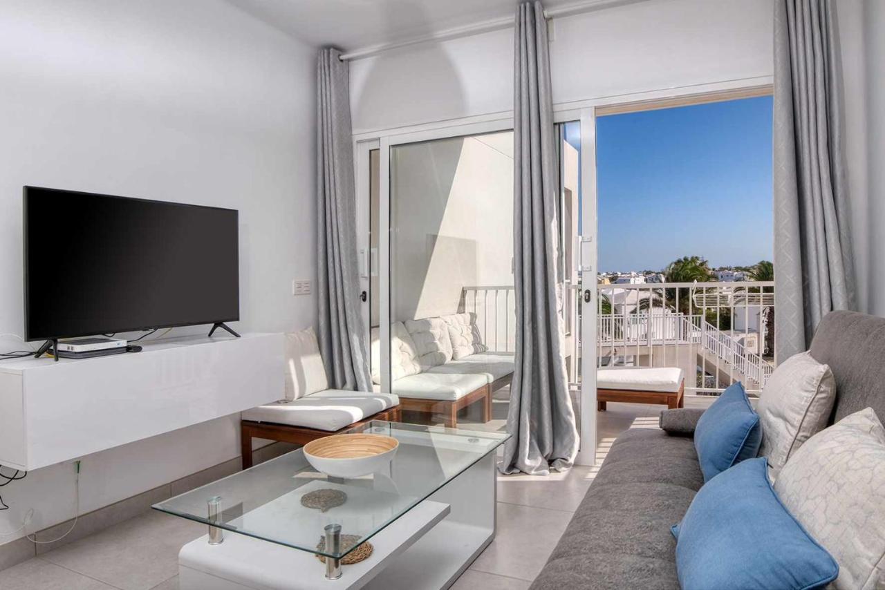 Sunset View Modern Private Poolside Apartment Costa Teguise Dış mekan fotoğraf